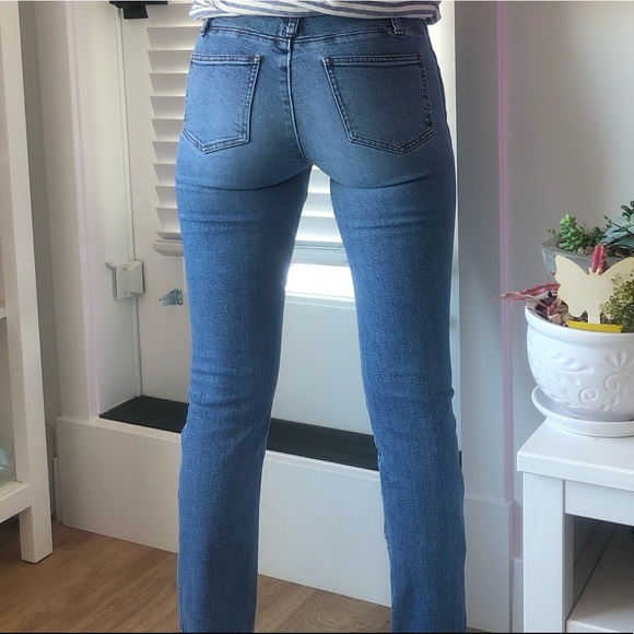 Club Monaco High Rise Straight Jeans - Picture 3 of 9